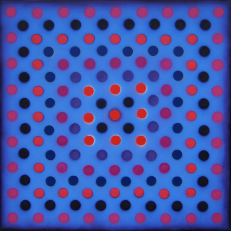 0469 - bez tytułu, 2012, akryl-płótno, 180 x 180 cm