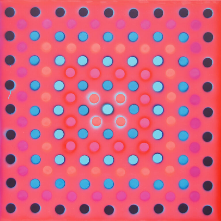 0473 - bez tytułu, 2012, akryl-płótno, 180 x 180 cm