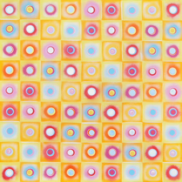 0479 - bez tytułu, 2012, akryl-płótno, 180 x 180 cm