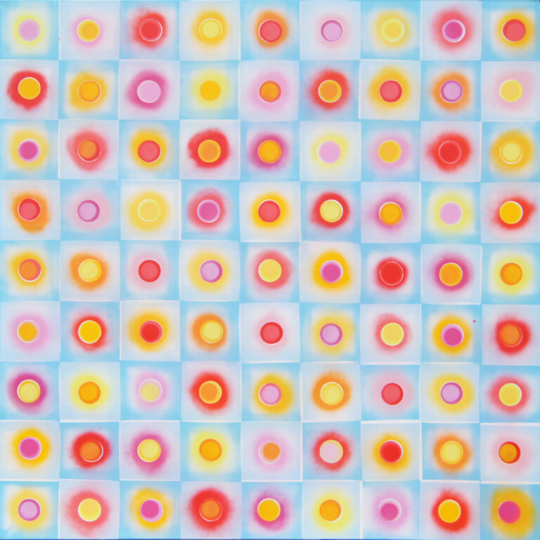 0481 - bez tytułu, 2012, akryl-płótno, 180 x 180 cm