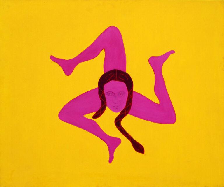 0356 - XXX - dyplom, 2003, akryl-płótno, 100 x 120 cm