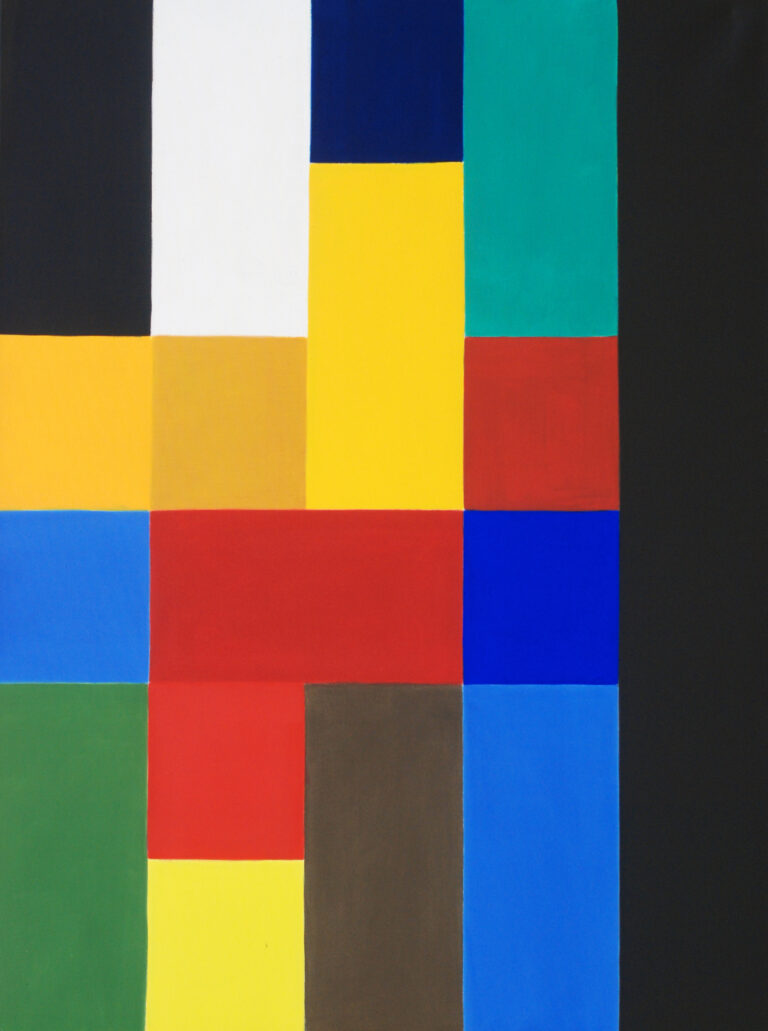 0358 - bez tytułu, 2001-2002, akryl-płótno, 97 x 130 cm